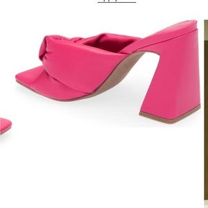 Open edit pink heels